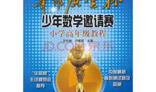 华罗庚金杯少年数学邀请赛