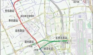 上海地铁13号线路图