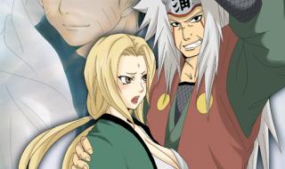 纲手被自来也爆naruto个
